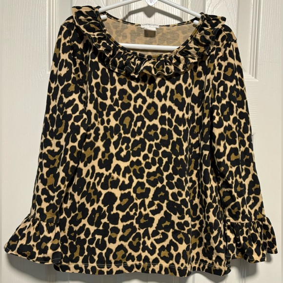 Crewcuts Factory Animal Print Top - Picture 1 of 6